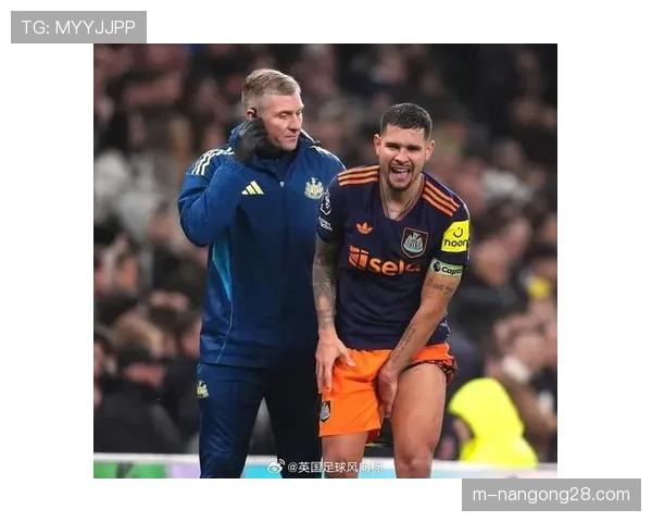 纽卡斯尔中场吉马良斯肌肉重伤,预计缺席8到10周